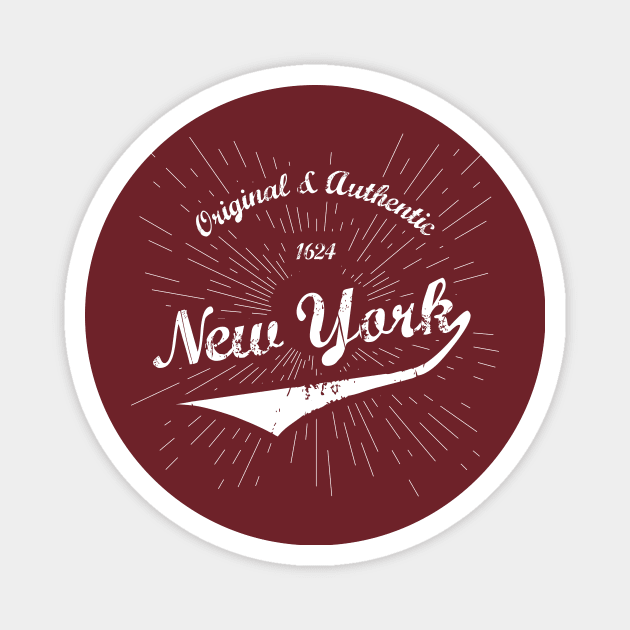 Original New York City Shirt Magnet by Teevolution